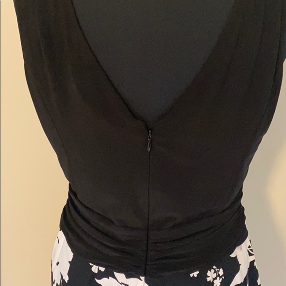 EUC Black & White Dress size 14 - Picture 5 of 8